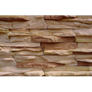 Фасадный облицовочный декоративный камень Невада 2