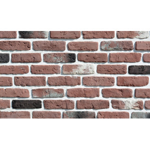 Фасадный облицовочный декоративный кирпич Квебек 9