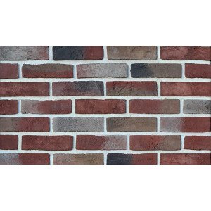 Фасадный облицовочный декоративный кирпич Кембридж 12