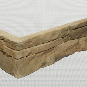 Искусственный камень Скала угол