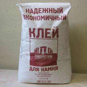 Клеевая смесь в мешках 25 кг белая