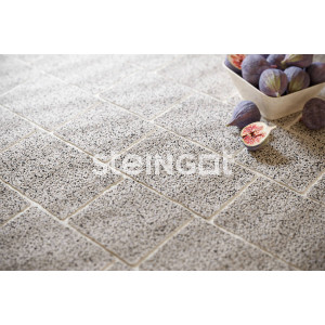 Тротуарная плитка Steingot Старый город Bianco Nero