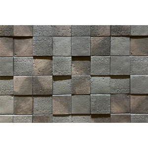 Вентилируемый фасад 3D мозаика-45