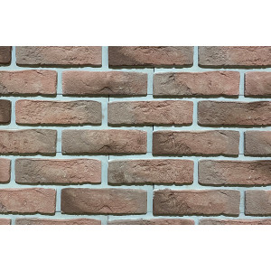 Вентилируемый фасад Конаковский кирпич с перекрытием-41