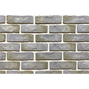 Вентилируемый фасад Конаковский кирпич с перекрытием-47