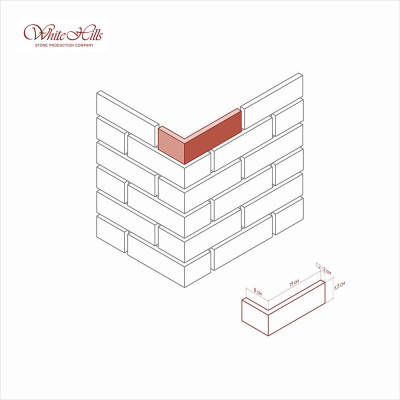 Искусственный камень Брюгге Брик 315-30