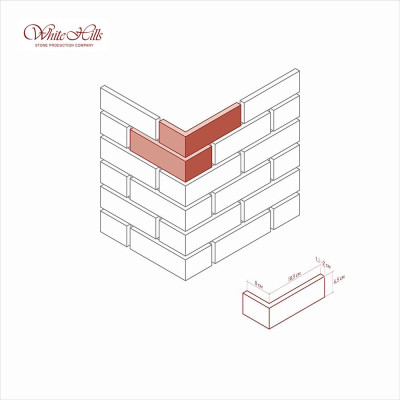 Искусственный камень Брюгге Брик 319-10