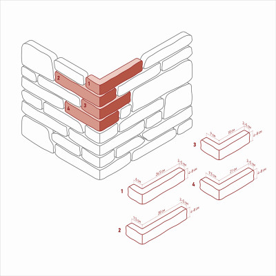 Искусственный камень Морэй 526-20