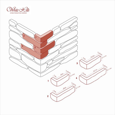 Искусственный камень Айгер 540-60